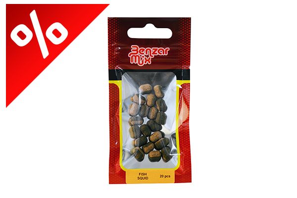 BENZAR MIX INSTANT WAFTER DUMBELL 8 MM BARNA-VILÁGOSBARNA HAL-TINTAHAL