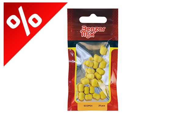 BENZAR MIX INSTANT WAFTER DUMBELL 8 MM SÁRGA SCOPEX