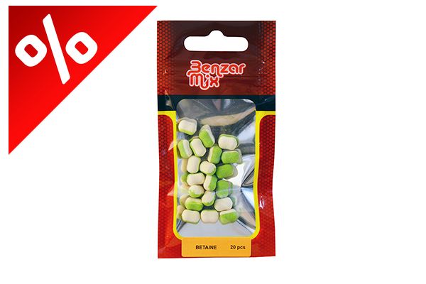 BENZAR MIX INSTANT WAFTER DUMBELL 8 MM FEHÉR-ZÖLD BETAINE