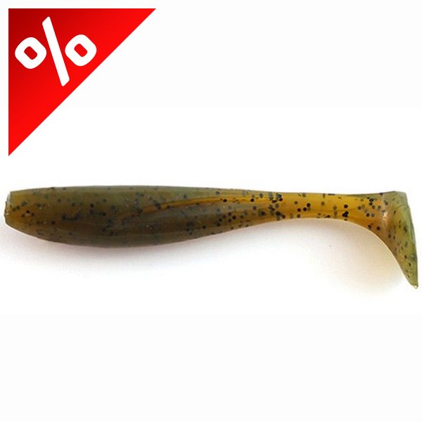 FISHUP_WIZZLE SHAD 2" (10PCS.), #074 - GREEN PUMPKIN SEED
