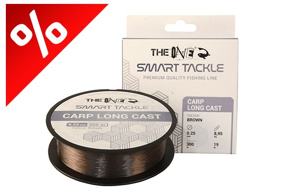 THE ONE CARP LONG CAST BROWN 300M 0.25MM 8,95KG 19LB
