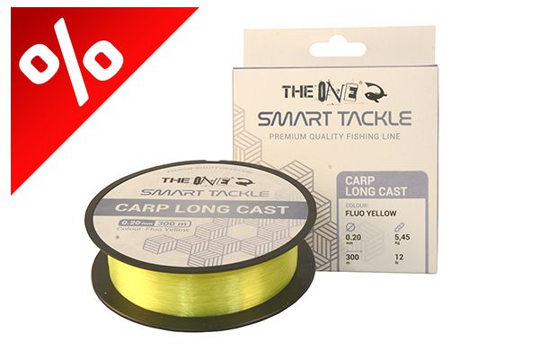 THE ONE CARP LONG CAST FLUO YELLOW 600M 0.25MM 8,85KG 19LB
