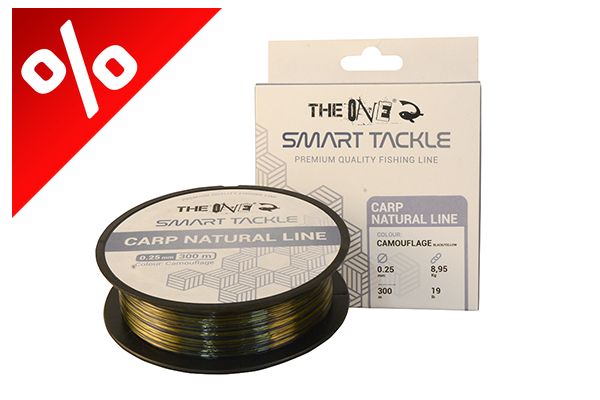 THE ONE CARP NATURAL LINE CAMOUFLAGE 1000M 0.28MM 10,45KG 23LB