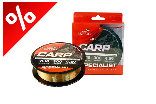 CARP EXPERT SPECIALIST CARP 300M 0.18MM 4,59KG