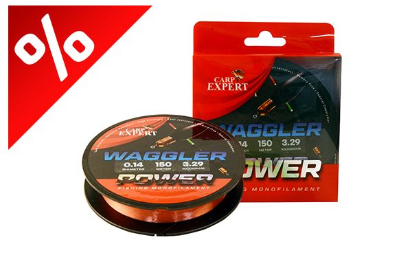 CARP EXPERT POWER WAGGLER 150M 0.14MM