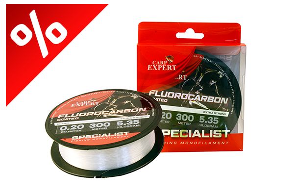 CARP EXPERT SPECIALIST FLUOROCARBON COATED 300M 0.35MM 14,29KG