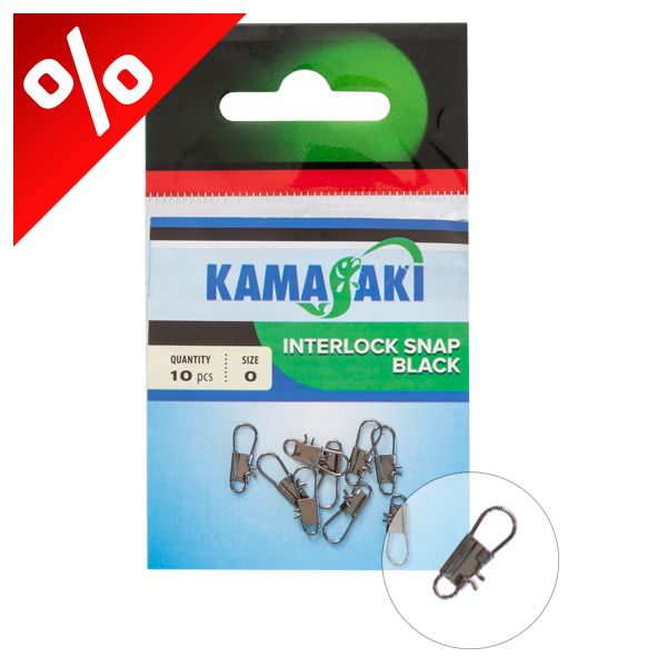 KAMASAKI CSOMAGOS INTERLOCK SNAP 3 10DB/CS