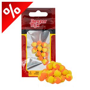 BENZAR MIX INSTANT BICOLOR 10MM POPUP CSOKI-NARANCS