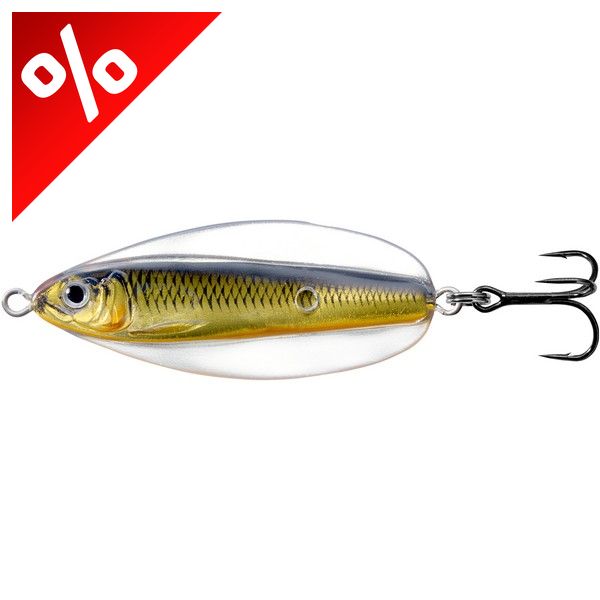 LIVETARGET ERRATIC SHINER SPOON GOLD/BLACK 55 MM 11 G