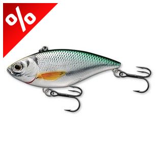 LIVETARGET GOLDEN SHINER RATTLEBAIT SILVER/GREEN 50 MM 7 G