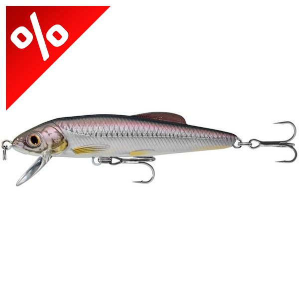 LIVETARGET MINNOW FINESSE JERKBAIT VIOLET/BLACK BACK 60 MM 11G