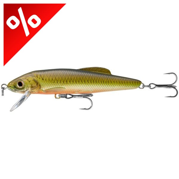 LIVETARGET MINNOW FINESSE JERKBAIT GOLD/PERCH 60 MM 11G