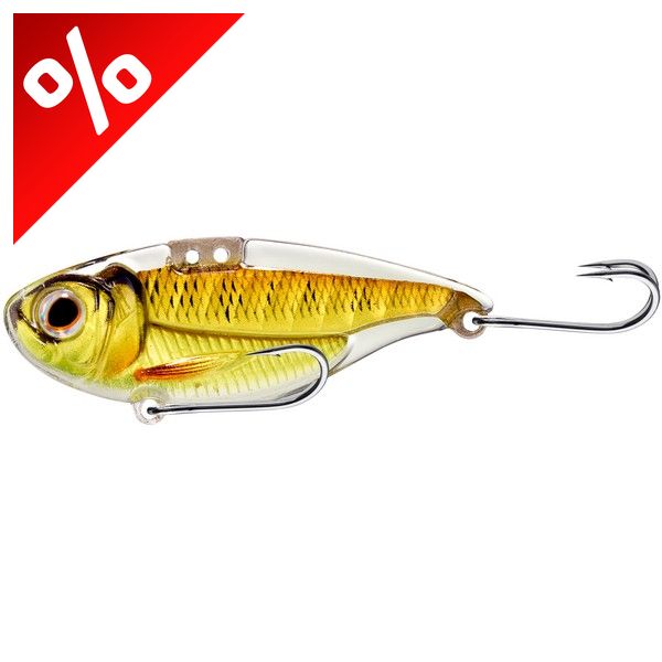 LIVETARGET SONIC SHAD BLADE BAIT GOLD/PUMPKIN 50 MM 11G