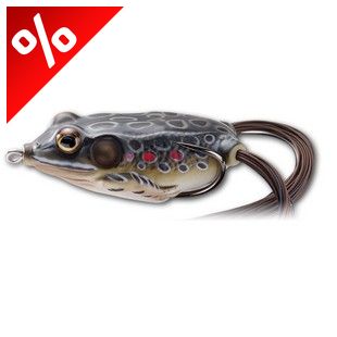 LIVETARGET FROG WALKING BAIT BROWN/BLACK 55 MM 18 G