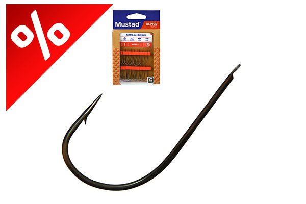 MUSTAD ALPHA ALLROUND SPADE, 2 20DB/CSOMAG