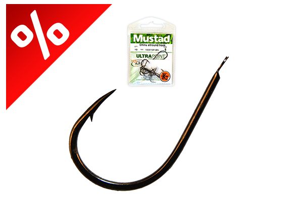 MUSTAD CHINU ALLROUND HOOK 1 10DB/CSOMAG