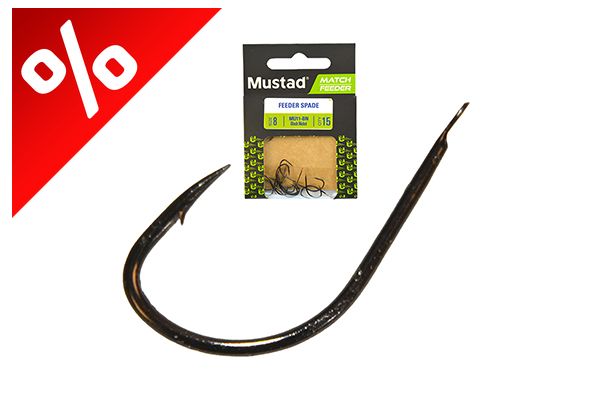 MUSTAD ULTRA NP FEEDER SPADE BARBED 14 10DB/CSOMAG