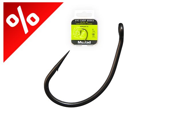 MUSTAD ULTRA NP CARP XV2 CONTINENTAL STRONG 1 10DB/CSOMAG
