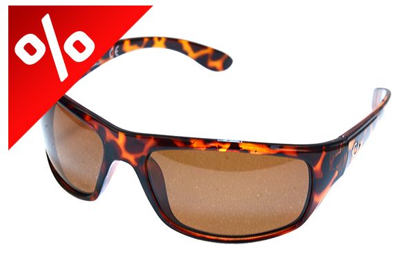 MUSTAD HP POLARIZED SUNGLASSES - TORTOISE FRAME, AMBER LENS