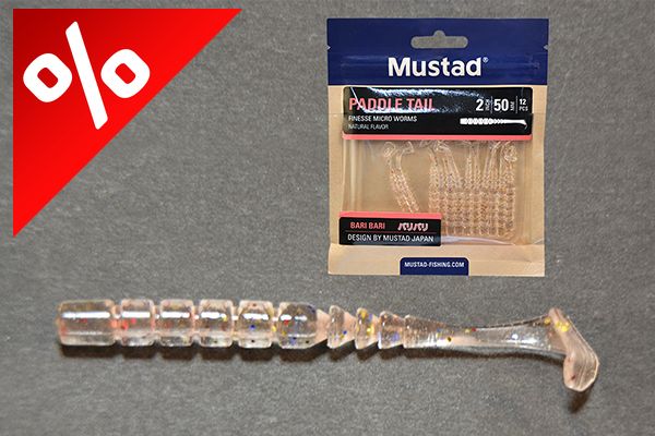 MUSTAD AJI PADDLE TAIL 2   MELI MELO 12DB/CSOMAG