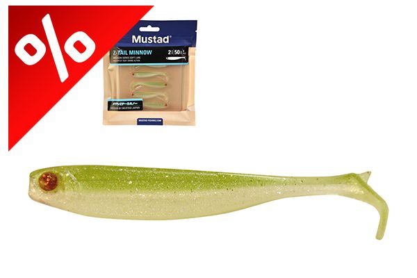 MUSTADMEZASHI Z-TAIL MINNOW 2"AYU 6DB/CSOMAG