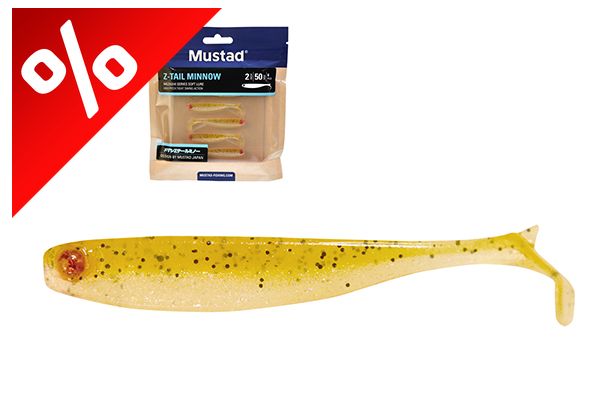 MUSTADMEZASHI Z-TAIL MINNOW 2"WHITING 6DB/CSOMAG