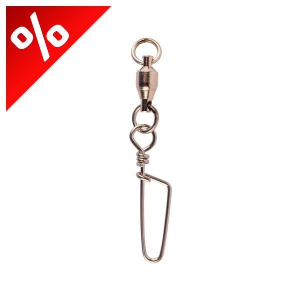 MUSTAD BB SWIVEL W/ COASTLOCK SNAP 4 5DB/CSOMAG