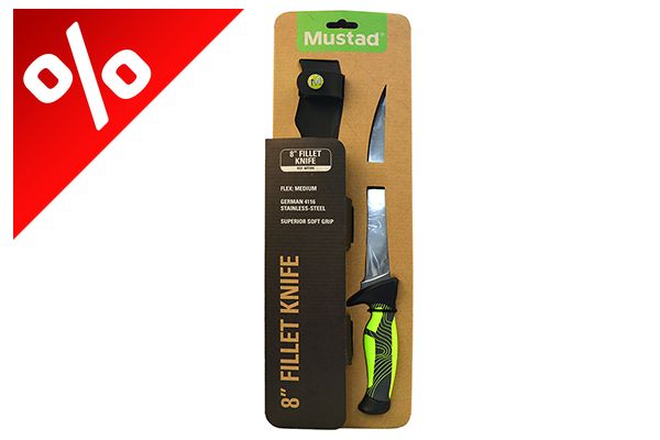 MUSTAD PRÉMIUM FILÉZŐKÉS 8" 20CM