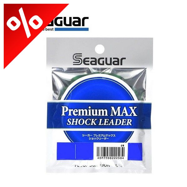 SEAGUAR PREMIUMMAX SHOCK LEADER 30M 14LB 3PE FLUOROCARBON