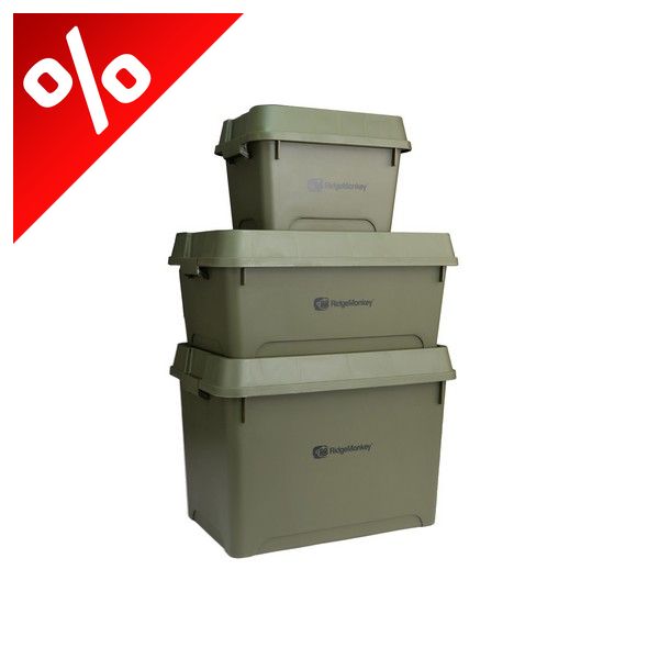 RIDGEMONKEY ARMOURY STACKABLE STORAGE BOX 36 LITRE