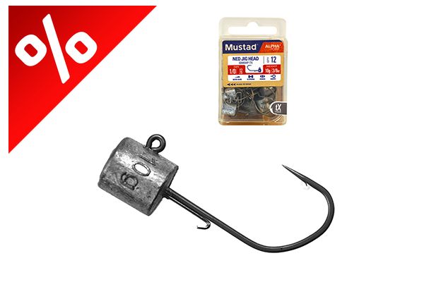 MUSTAD NED JIG HEAD 4.2G TITANX 1 3.5G 20DB/CS