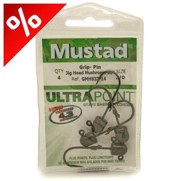 MUSTAD NED JIG HEAD 8G TITANX 1 8G 15DB/CS