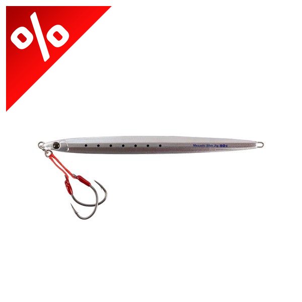 MUSTAD MEZASHI SLIM JIG 200MM 7.9" 150G 5.3OZ 004 SHIRASU GLOW