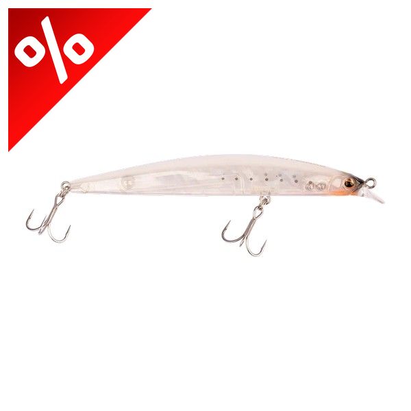 MUSTAD GONTA MINNOW 4.3" 008 S CLEAR SIRASU