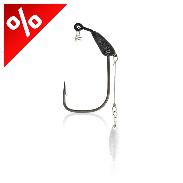 MUSTAD INFILTRATOR BLADE WEIGHT, 6/0, 7G 2DB/CSOMAG