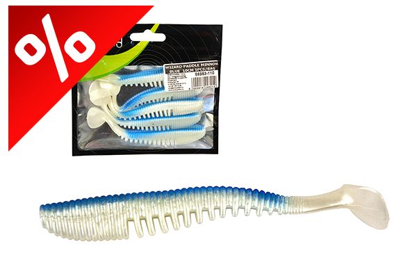 WIZARD RUTHLESS MINNOW BLUE 10CM 5PCS/BAG