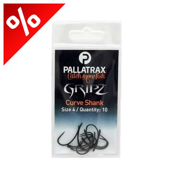 PALLATRAX GRIPZ  CURVE SHANK SIZE 8