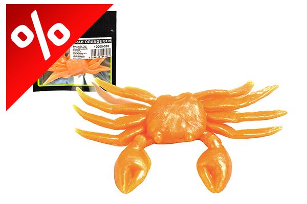CRAB ORANGE 8CM