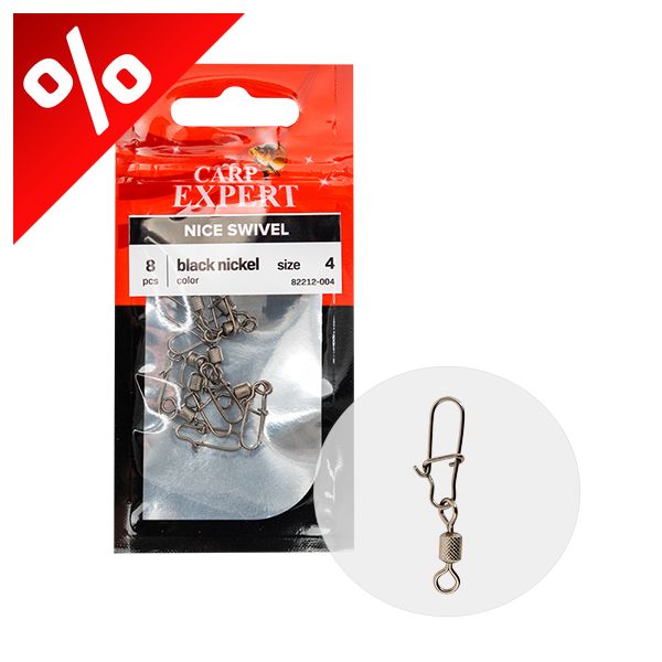 CARP EXPERT HENGERES FORGÓ NICE KAPOCSAL 2/0ÁS 3DB/CS