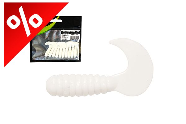 WIZARD HARPEX EVO WHITE 4CM 10PCS/BAG