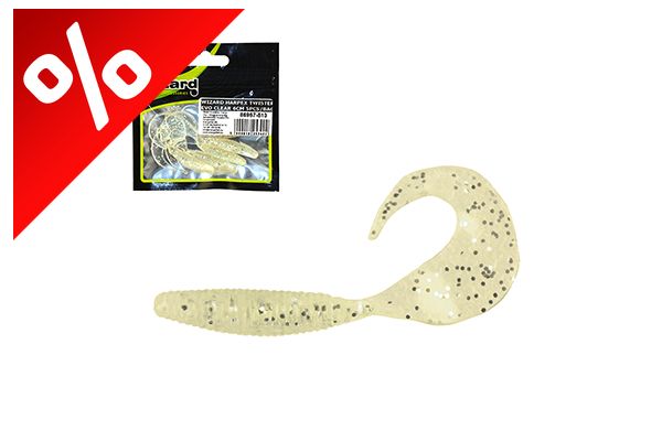 WIZARD HARPEX TWISTER EVO CLEAR 6CM 5PCS/BAG