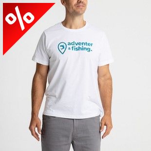 ADVENTER RÖVID UJJÚ PÓLÓ WHITE & BLUEFIN L