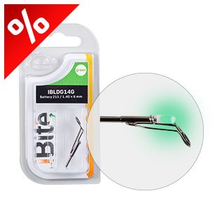 IBITE FEEDER SPICCGYŰRŰ KIT 211 ELEM + ZÖLD LED + GYŰRŰ 1,4X2,4-6MM