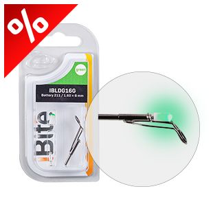 IBITE FEEDER SPICCGYŰRŰ KIT 211 ELEM + ZÖLD LED + GYŰRŰ 1.6X2.4-6MM