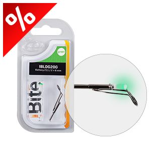 IBITE FEEDER SPICCGYŰRŰ KIT 211 ELEM + ZÖLD LED + GYŰRŰ 2.0X2.4-6MM