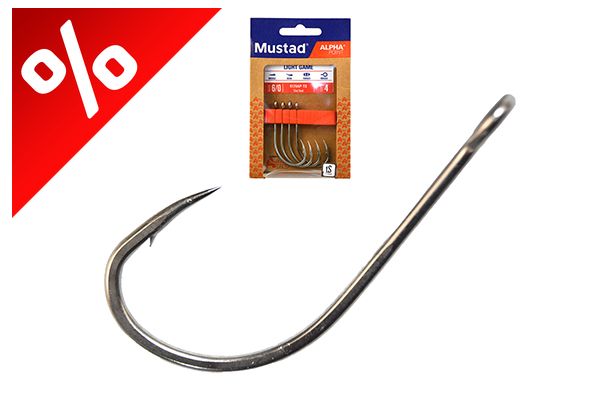 MUSTAD LIGHT GAME TITAN STEEL 8/1 3DB/CS