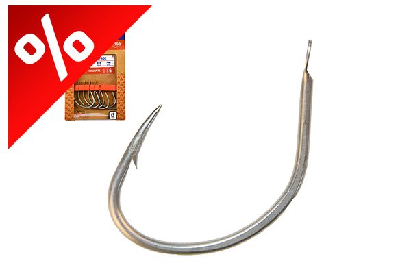 MUSTAD RUTHLESS SPADE EYE, 3/0 6DB/CSOMAG