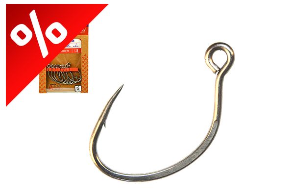 MUSTAD RUTHLESS IN-LINE SINGLE, 4 6PIECES/BAG