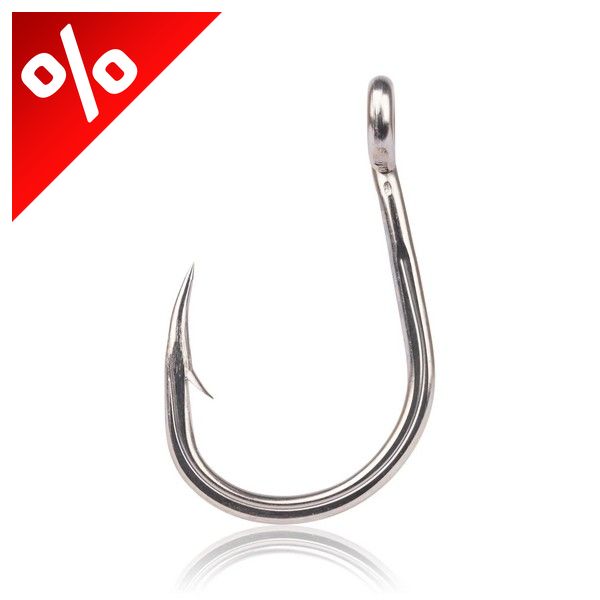 MUSTAD UN JIGGING HOOK TITAN STEEL 5/0 5DB/CS
