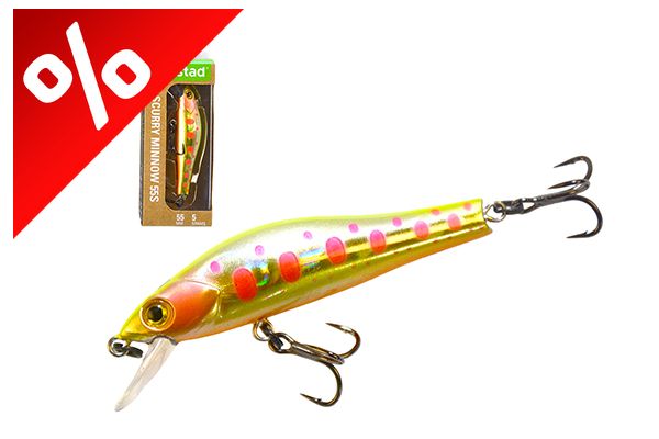 MUSTAD SCURRY MINNOW 55S PINK